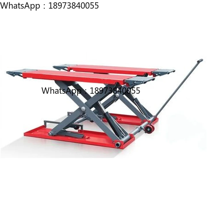 

CE Certified Movable Hydraulic Scissor Car Lifts 4000kg & 3000kg Capacity Mid-Position 1.2M & 1.6M Mobile Car Lifts on Sale