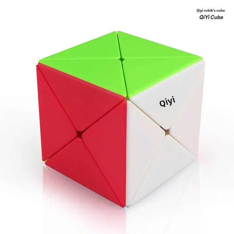 Qiyi X Cube Unique Dinosaur Transverse Smooth Children's Student Toy Wholesale Tool Easy To Assemble Durable Plastic Puzzle Cube