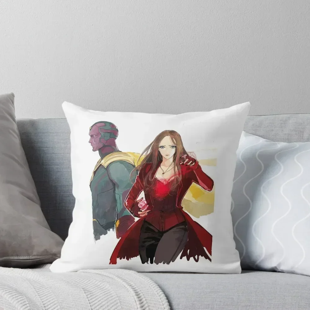 

wandavision Throw Pillow Sofa Covers For Living Room Cushions Cover Rectangular Cushion Cover Decorative pillow case pillow