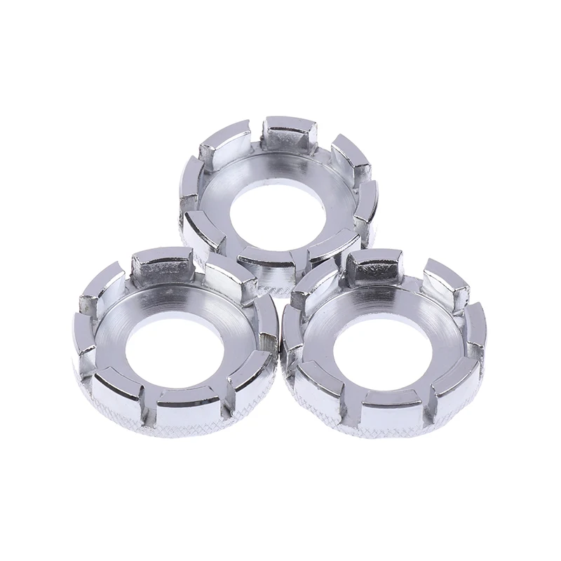 AliExpress 1pc Bike Wheel Rim Wrench Mini Adjuster Spanner 8 Way Groove Bicycle Spoke Tension Wrench Bike Demolition Axis Repair Tools