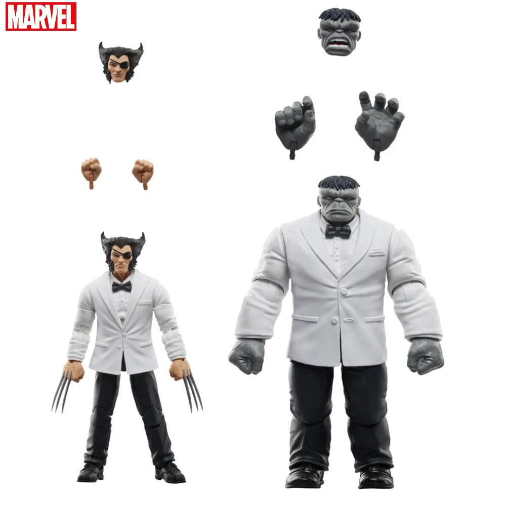 Marvel Legends Series Patch and Joe Fixit, Wolverine 50Th Anniversary Comics Collectible 6-Inch Scale Action Figure 2-Pack