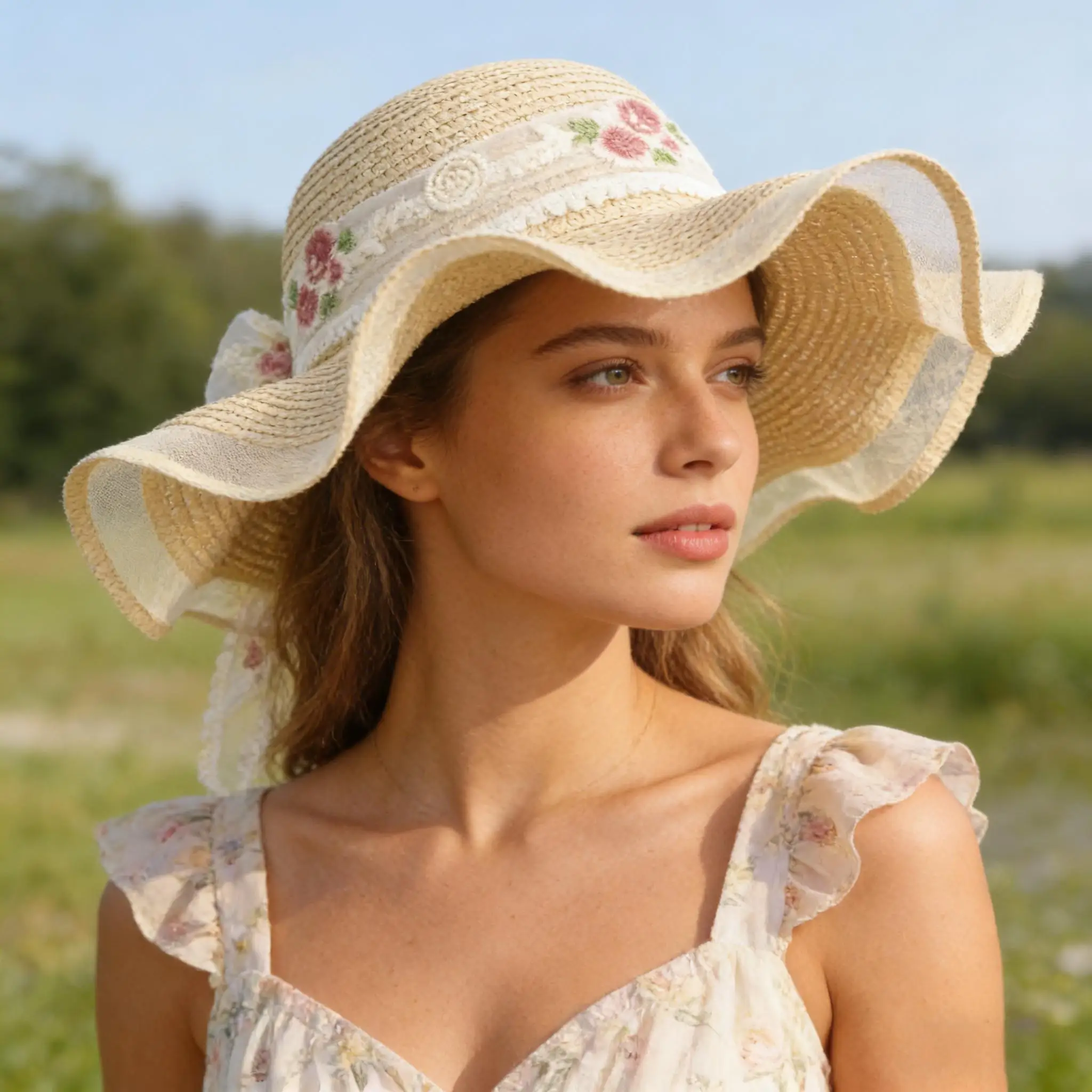 Summer Women Straw …