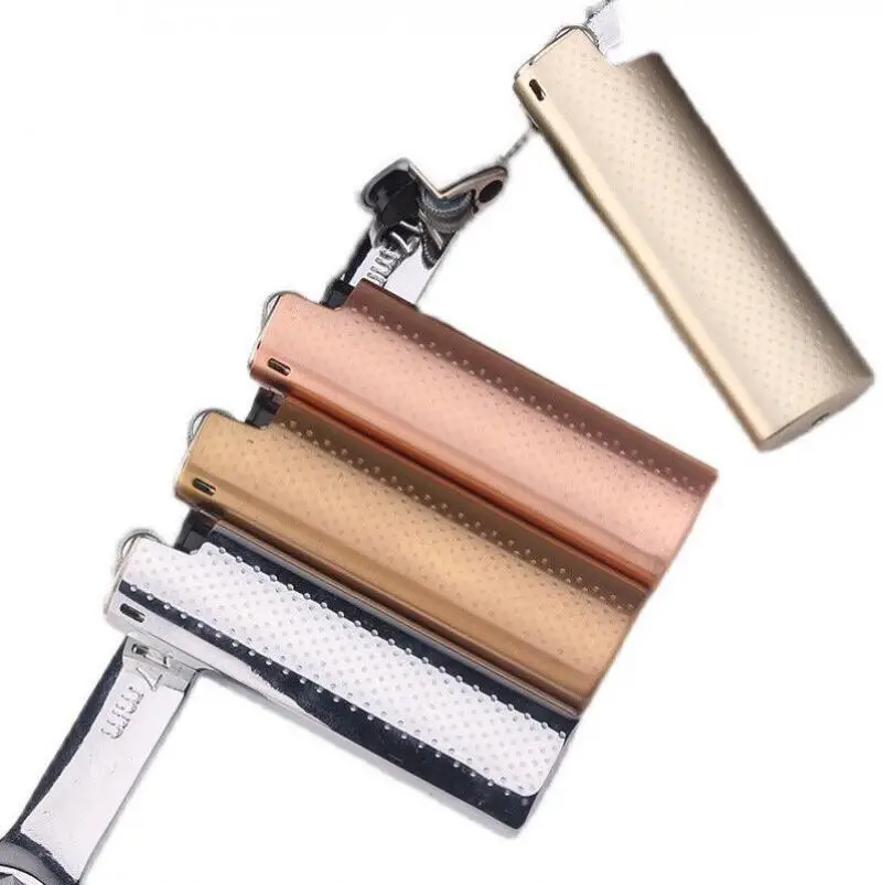 New 1PC Stainless Steel Lighter Case Cover Fits BIC J3 Lighter Lighter Case Cover Gift