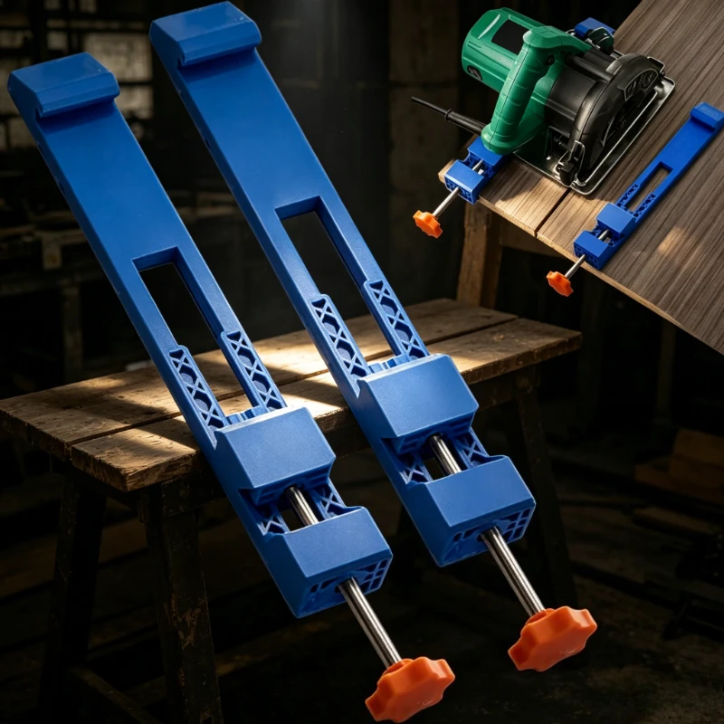 

Регулируемая направляющая шина для станка по резке, фрезеровки и пильных работ, зажим для позиционирования, основание для дисковых пил 5-6 дюймов, для пылеудаляющих пил