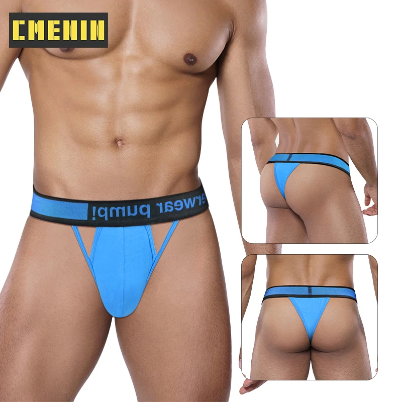 CMENIN Gay Jockstrap Men Thong Sexy Panties Mens Underwear Bikini Mens Thongs and G Strings Cuecas Sexys Homem Lingerie Sissy