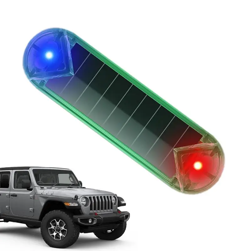 

Anti-Theft Led Lights For Vehicles Car Solar Powered Anti-theft Light Flash Warning Security Light Vehicle Supplies