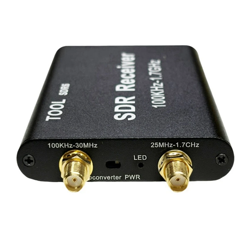 SDR6 RTL-SDR Receiver 100Khz-1.7Ghz  SDR Software Signal Receiver Radio Aviation Shortwave Wideband RTL2832U+R820T