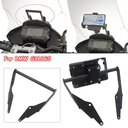 Soporte de montaje de navegación para teléfono inteligente, GPS, para motocicleta BMW G310GS G 310 GS 2017 - 2022 2022 2020 2021 2019 2018 2017 G310R