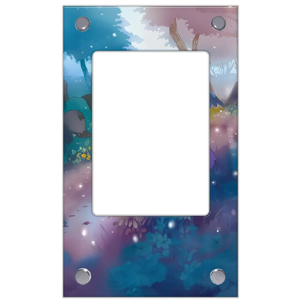 Pokemon Anime Mew Card estuche de exposición de arte extendido tarjeta de colección pintura extendida estante de exhibición Psa excluido