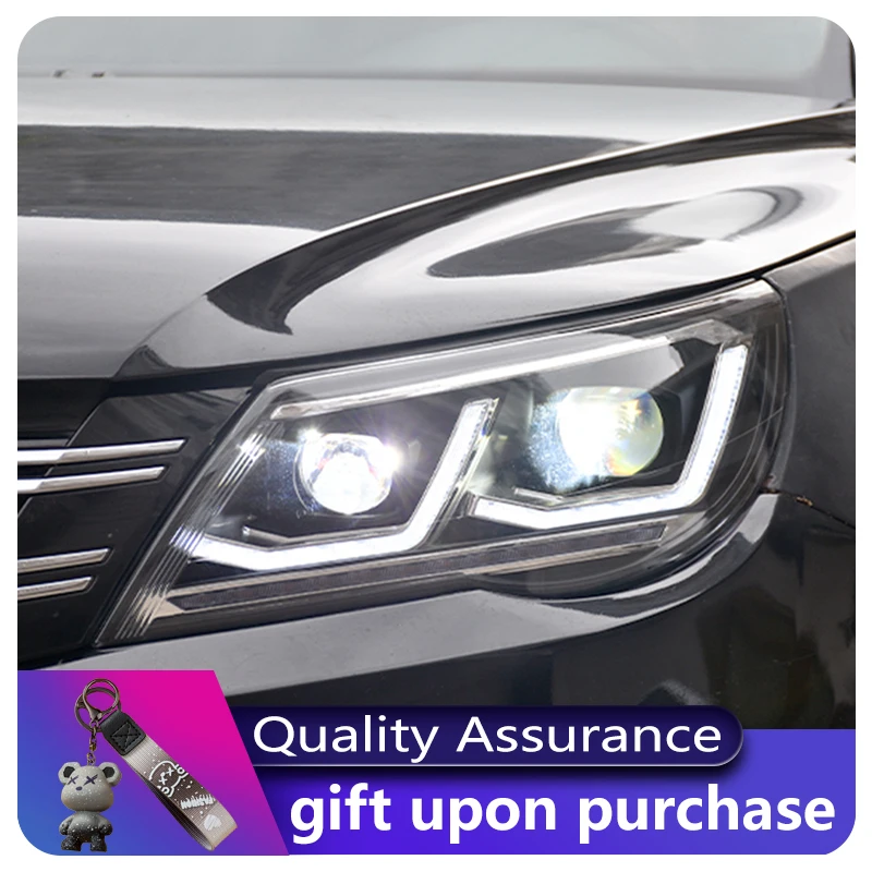 

Car Lamps For Volkswagen VW Tiguan 2009-2012 Front Lights LED Turn DRL Headlight HID Projector Lens Refit Auto Tool Accessories