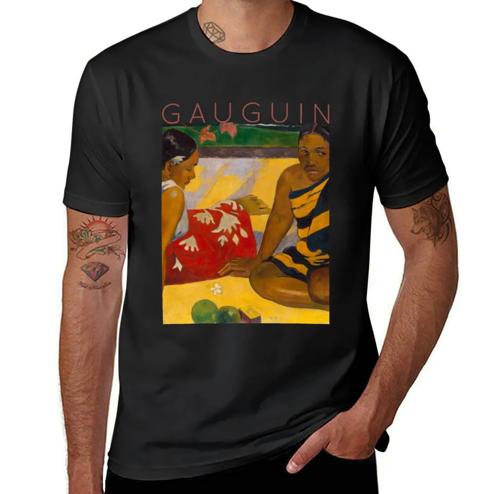 Paul Gauguin - Parau Api - What News T-Shirt oversizeds boys whites T-shirt men