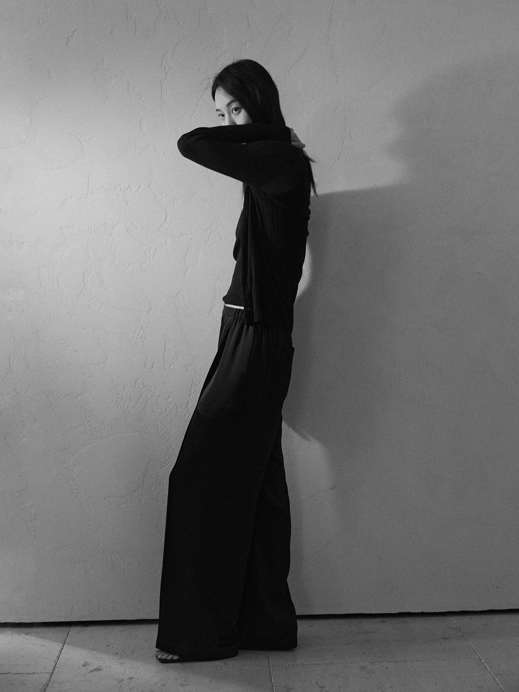 

Женские повседневные брюки Commuse Memory из ацетатного волокна с двусторонним сатиновым эластичным поясом, прямые штанины, простой дизайн