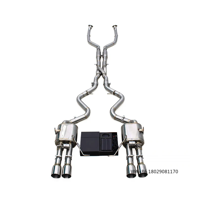 

Catback Exhaust with Z Pipes for M3 E90/E92/E93 4.0L 2008-2013 Boska Racing Stainless Steel Exhaust Pipe Muffler 1.5mm Thick