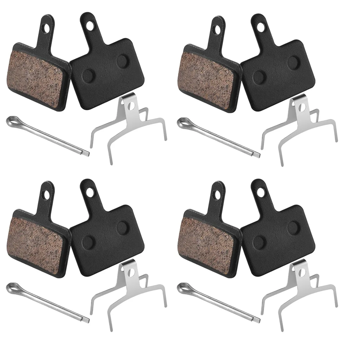 Bike Brake Pads, Ceramic Bicycle Disc Brake Pads Fit for Tektro Shimano TRP, Mountain MTB Ebike Brake Pads Replacement