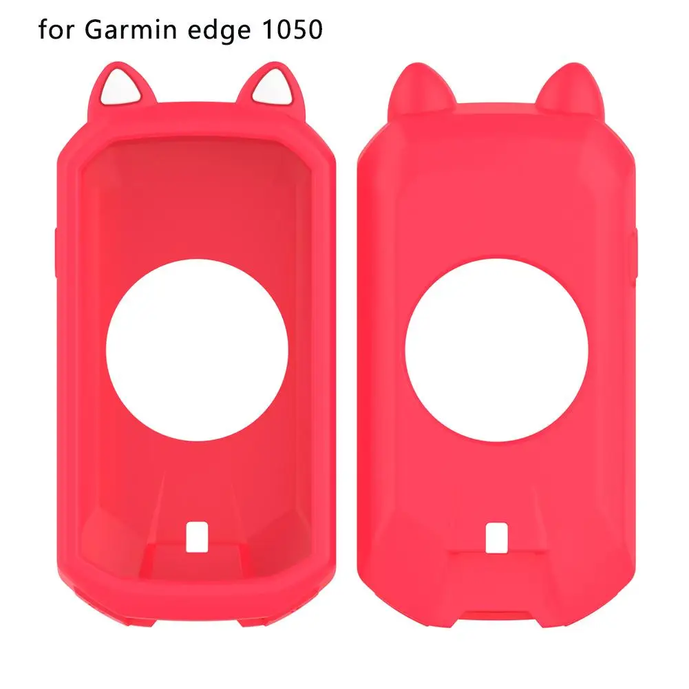 Silicone Anti-Colisão Capa Protetora para Computador de Bicicleta, Estojo Protetor, Bumper Shell, Acessórios de ciclismo, Garmin Edge 1050, R4Q3