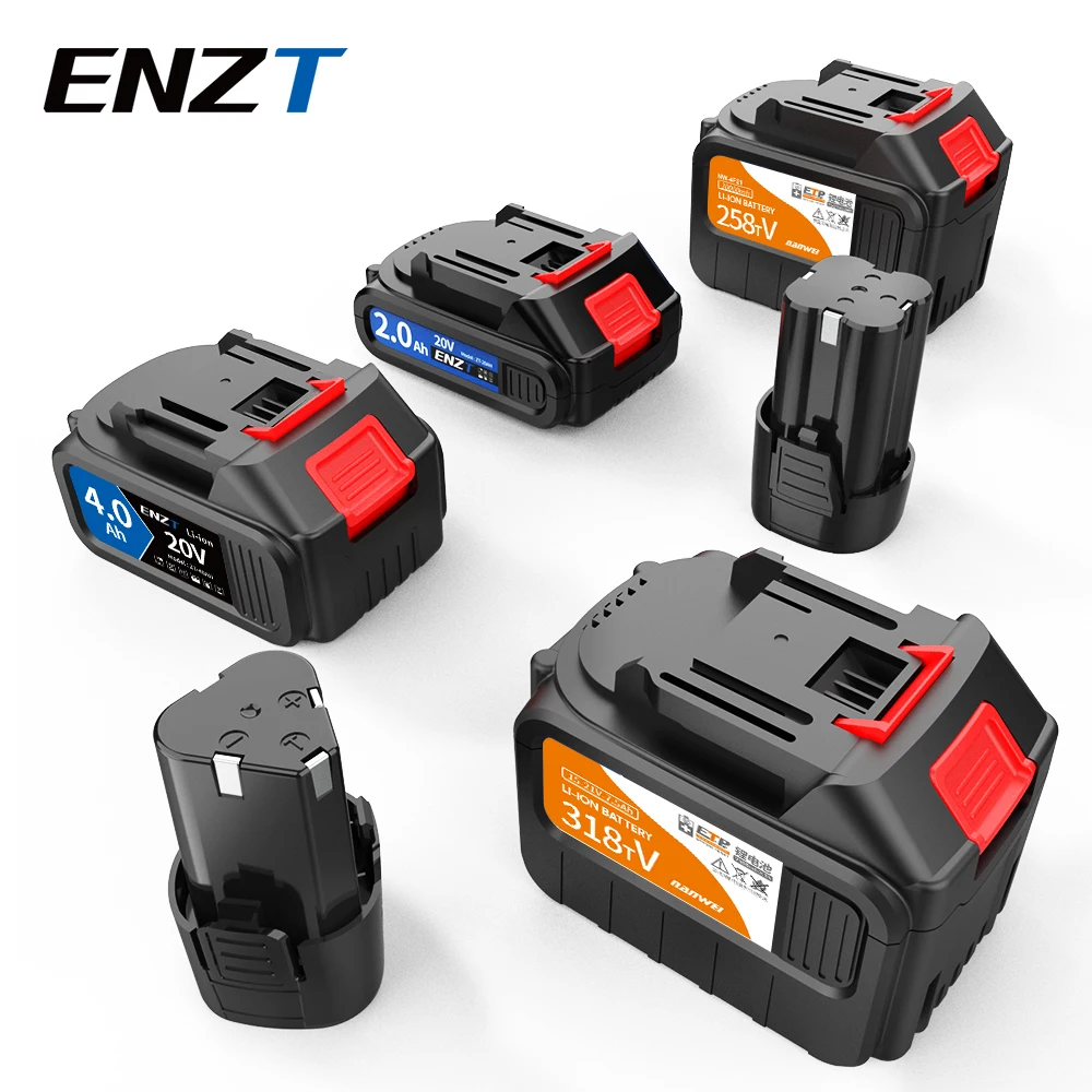 ENZT 2.0Ah/4.0Ah/6.0Ah/7.5AH Baterai Makita Baterai Lithium Isi Ulang Baterai Bor Listrik Alat Obeng Listrik