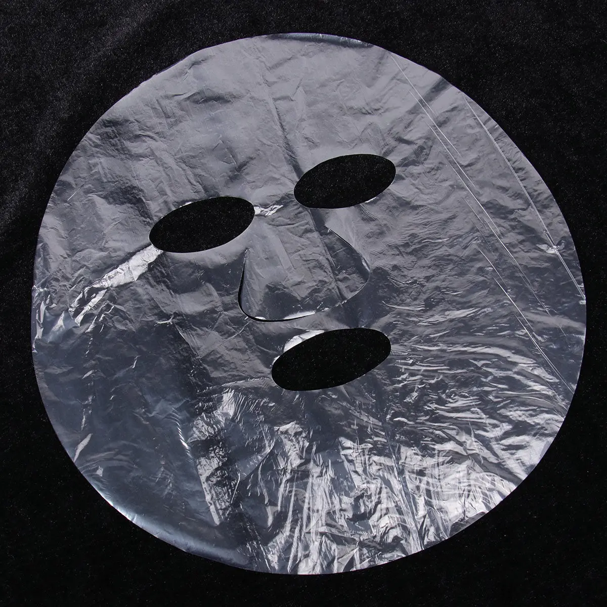 100Pcs Facial Mask Patches Pe Film Disposable Skin Care Sheet for DIY Essence Absorption Night Routine Smooth Comfortable Light