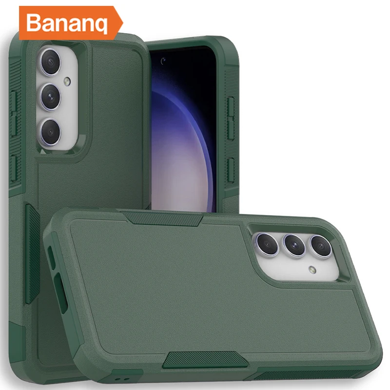 Bananq Shockproof Case For Samsung S24 Ultra Plus Cover For Galaxy A03 Core A02 A12 A13 A23 A22 A32 A42 A52 A33 A53 A73 M12