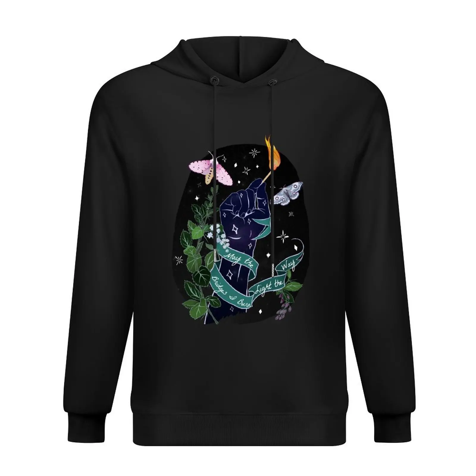 

May The Bridges I Burn Light The Way Hoodie men's clothing anime clothing anime clothes hoodies for men