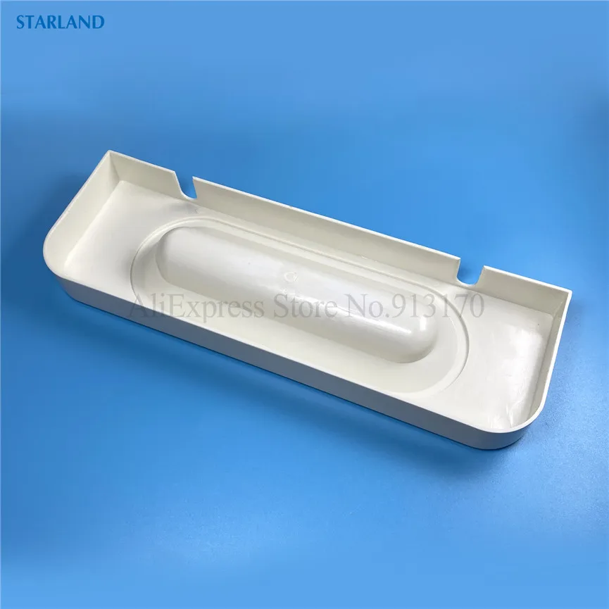 الأبيض المياه بالتنقيط صينية الآيس كريم بالتنقيط حوض استبدال قطع الغيار تركيب ZM لينة الآيس كريم آلات