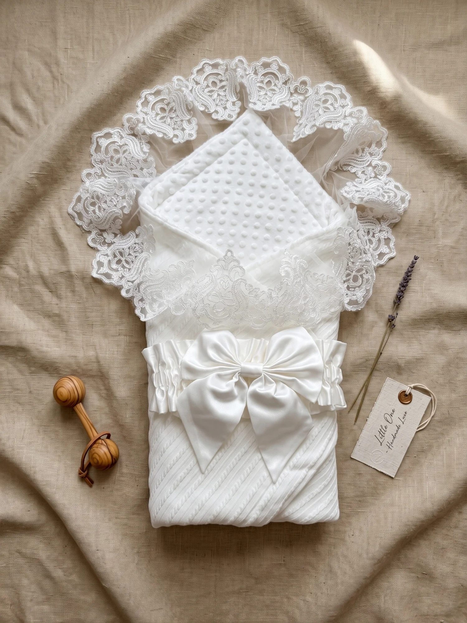 coperta-cerimoniale-multifunzionale-per-neonati-con-pizzo-fiocco-e-pois-in-velluto-coperta-comfort-per-battesimo-e-servizio-fotografico
