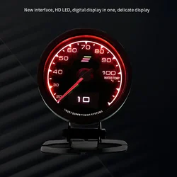 Greddi 7 Colors LCD Digital Display Turbo Boost Water Temp Volt Oil Press Racing Meter Fuel Pressure Air Fuel Ratio Gauge