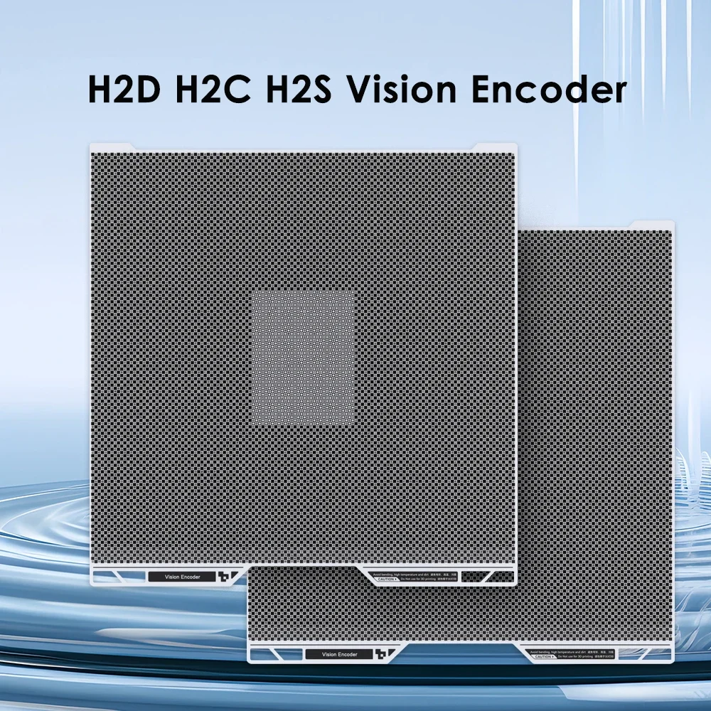For Bambu Lab H2D H2C H2S Vision Encoder Plate 3D Printer 50μm Motion Accuracy Advanced Calibration Bambulab Accessories