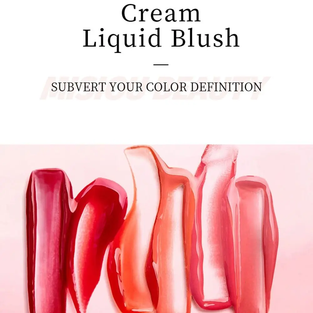 Lip and Cheek Natural Liquid Blush Highlighter Matte Contour Pen Highlight Contour Peach Blush Makeup Pen Girl