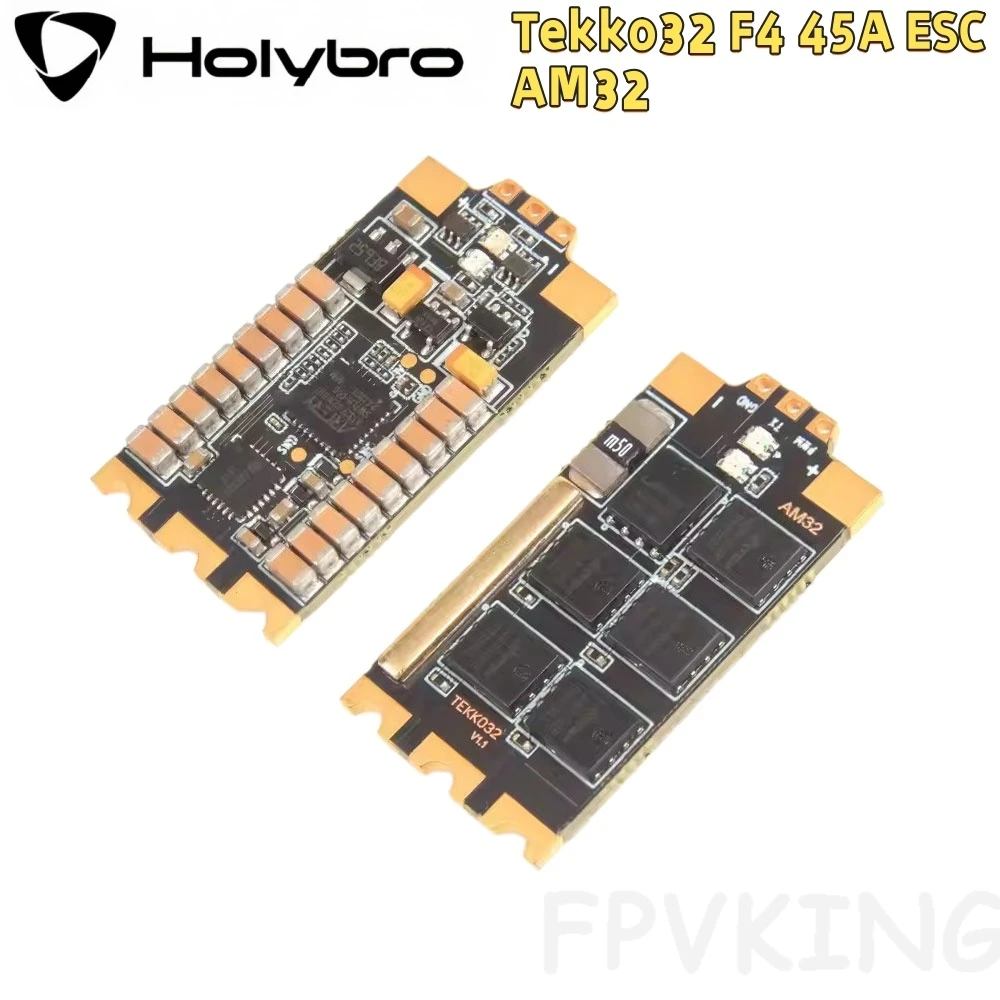 

Holybro Tekko32 F4 45A ESC AM32 Dshot1200 до 32 кГц 2-6S Бесколлекторный ESC для RC FPV дронов