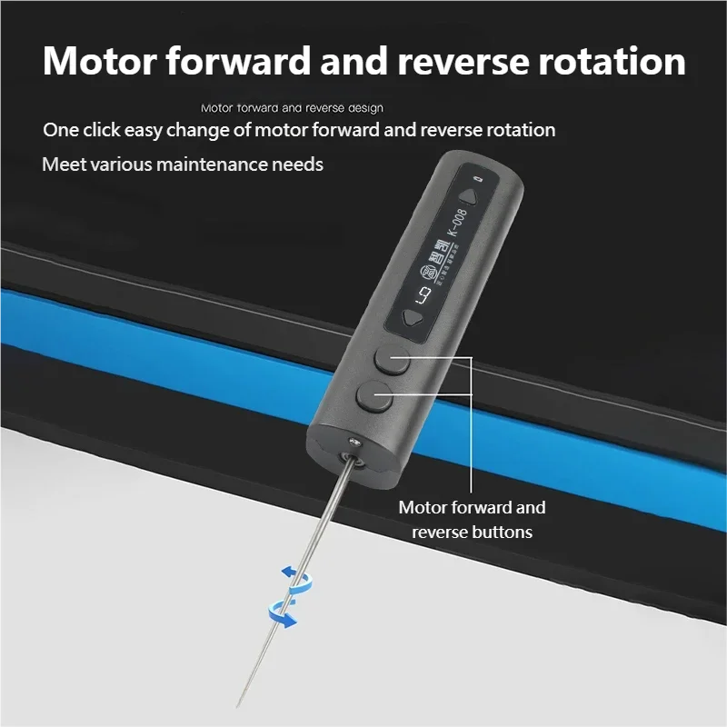 

ZHIKAI K-008 All-in-One Screen Adhesive Remover for Mobile Repair Flat Screen Curved Screen Watches Tablet Adhesive Removal Tool