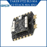GEPRC TAKER F722 BLS 80A V2 STACK 80A 4IN1 ESC 16MB Black Box Data Analyze Record Flight Data Plug XT60 Play Racing FPV RC Drone