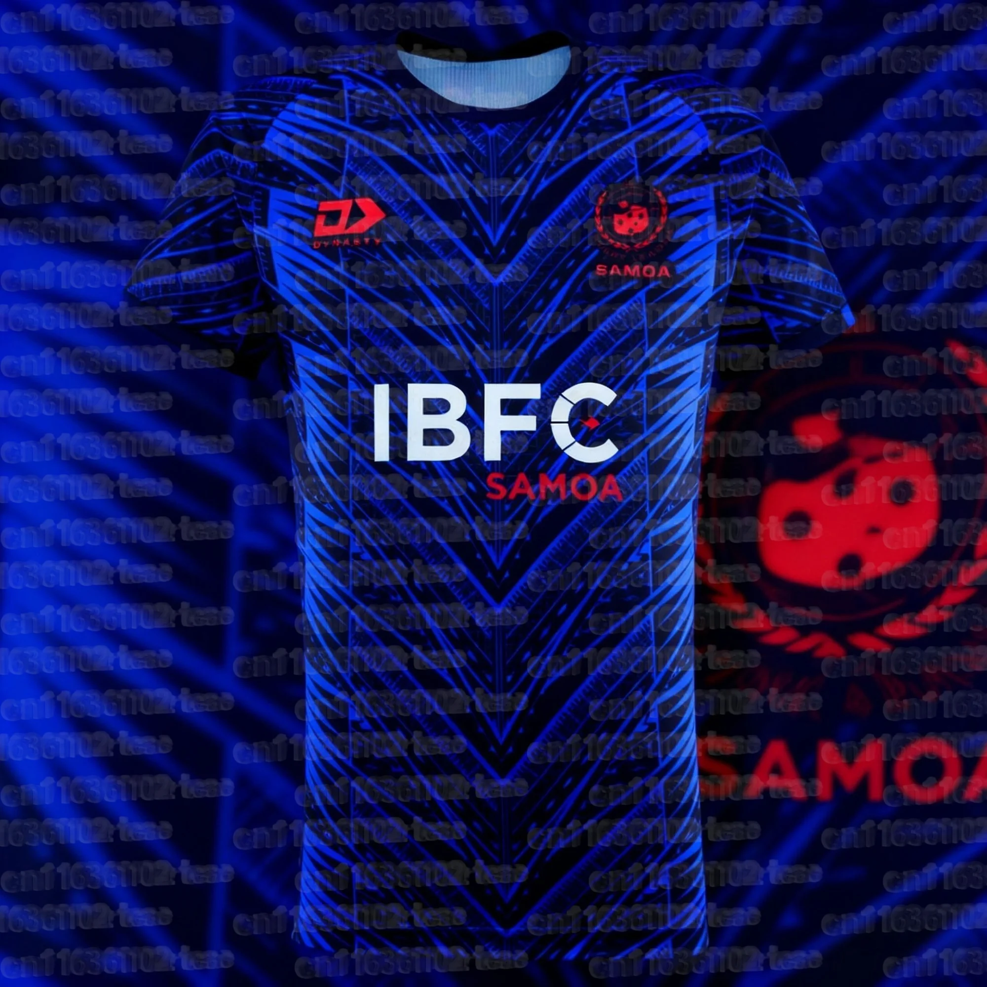 Samoa Tonga Herren-Rugby-Trikot, kurzärmeliges Sporttrikot, Samoa-Rugby-Trikot, 3D-Druck, atmungsaktiv und bequem, für die ganze Familie geeignet – Detail 8