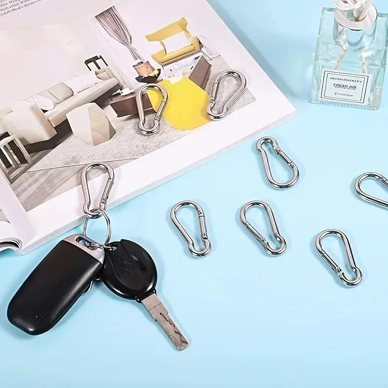 1/2/4/6/10 Piece Spring Buckle 60mm Heavy Duty Snap for Camping, Hiking and Pet Rope