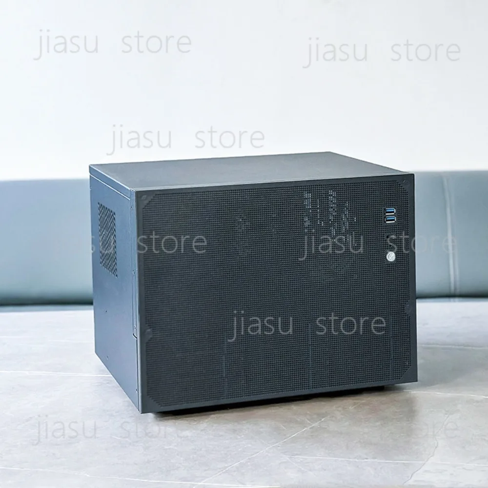 NAS chassis 8 disks 9 disks MATX main board ATX power supply full height PCIE home rack AIO server chassis