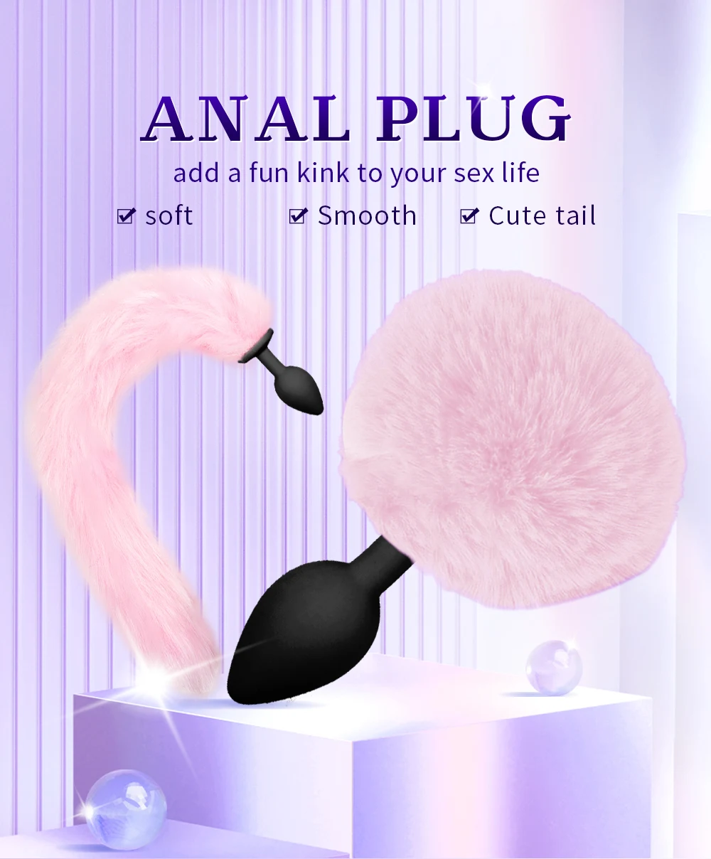 ذيل الأرنب الصغير ألعاب الجنس الشرجي ذيل الثعلب بعقب المكونات مثير أفخم القط الأذن مجموعة عصابات رأس تدليك الجنس لعب للنساء الأزواج مثلي الجنس تأثيري #1
