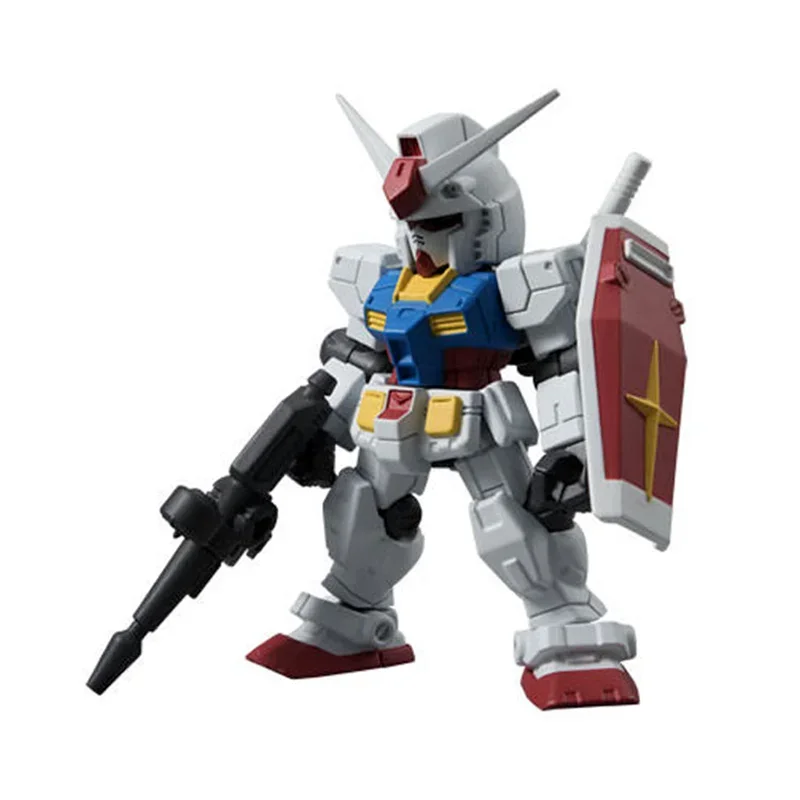 Bandai Original Gundam Model Kit Anime Figure MOBILE SUIT ENSEMBLE Gashapon Action Figures Collectible Dolls Toys Gifts for Kids