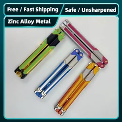 Valorant Game Merch Craft Toy, 20 cm (7.8 inches), Foldable RGX Butterfly Knife, Zinc Alloy Metal, Comes with Sheath, Non-Sharp