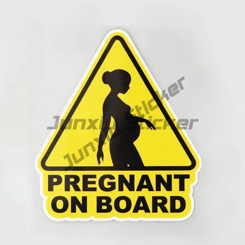 

Caution Pregnant on Board Decal PVC Car Sticker