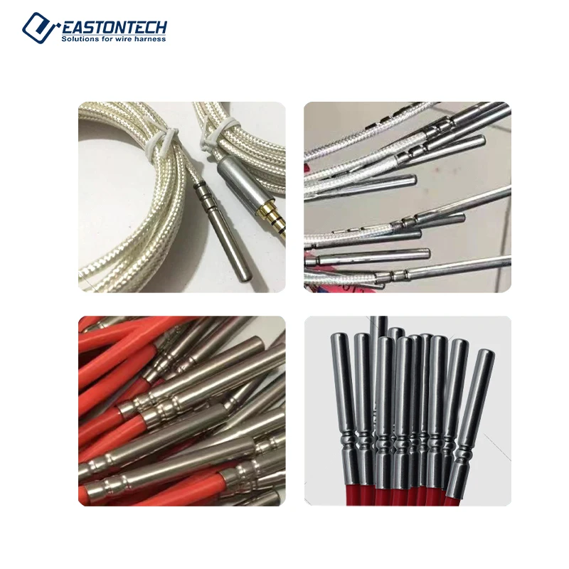 EW-5125 ARMOUR MATERIAL VIBR ATING POWDER CORE EXPOSING MACHINE MI Cable Wire Cable Crimp Machine