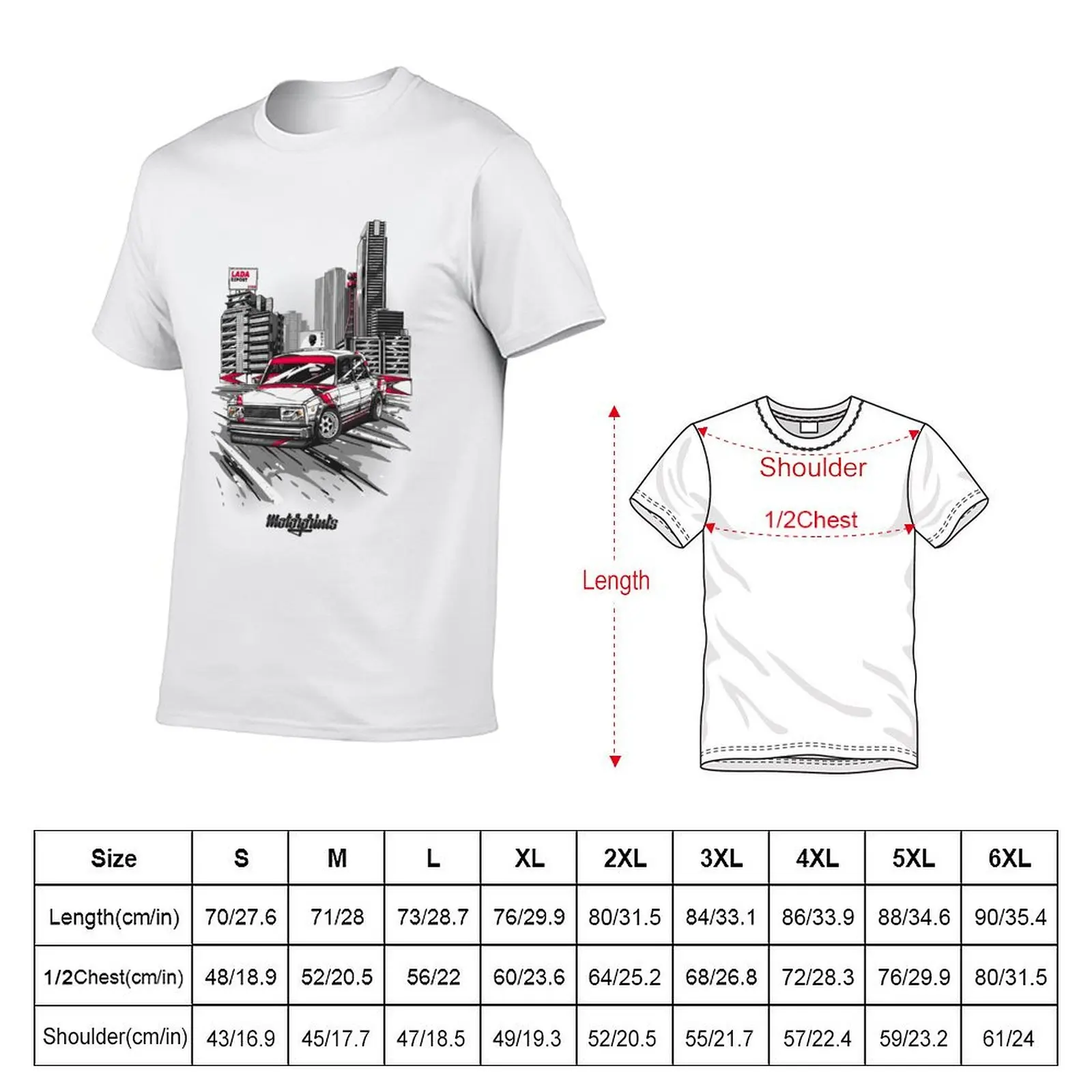 Lada Export 2105 (red) T-Shirt Quick Dry Training Short Sleeve Tee view 2