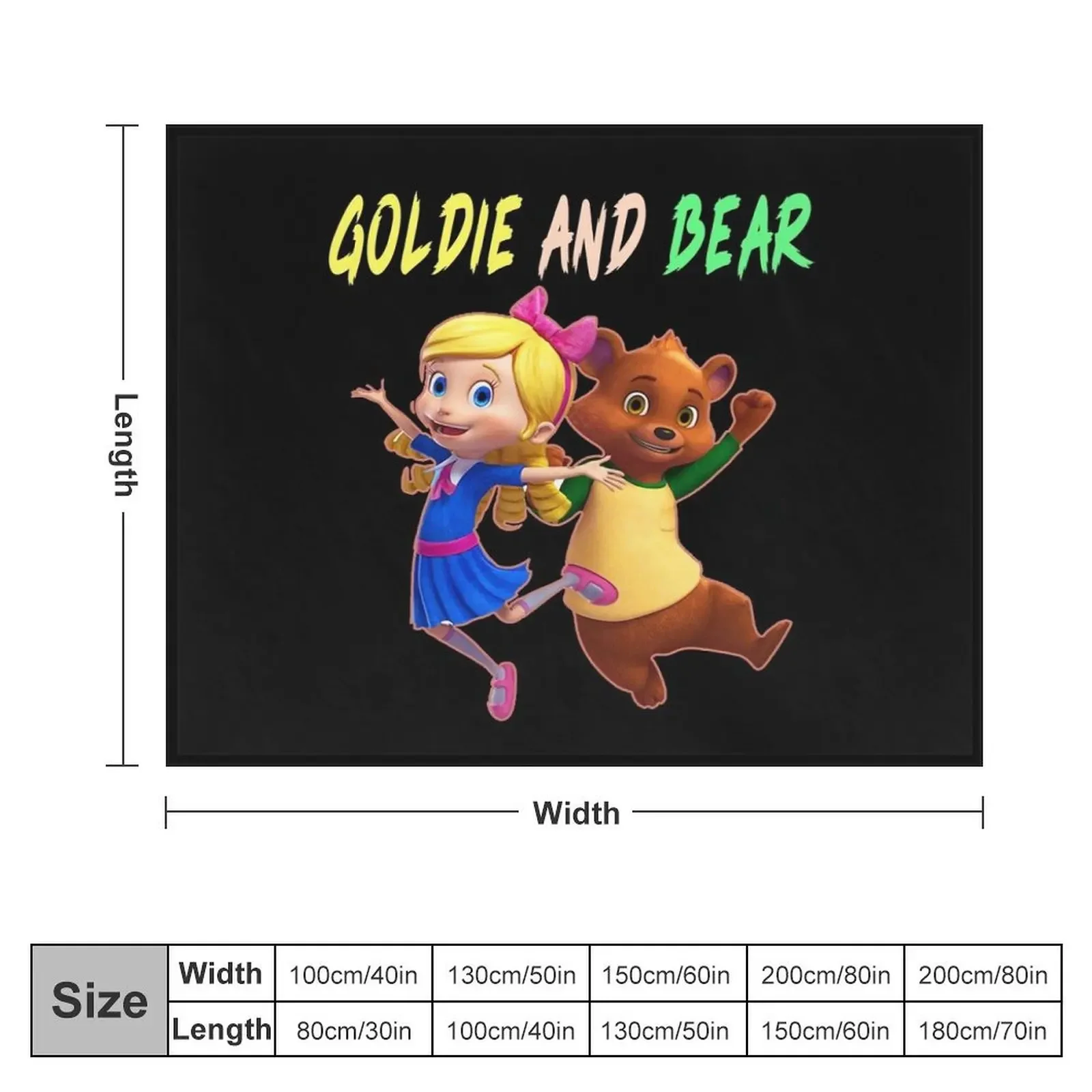 Goldie and Bear stuffed animalscostume gift for Fans goldie and bear birthday party ideas Throw Blanket Furrys Blankets