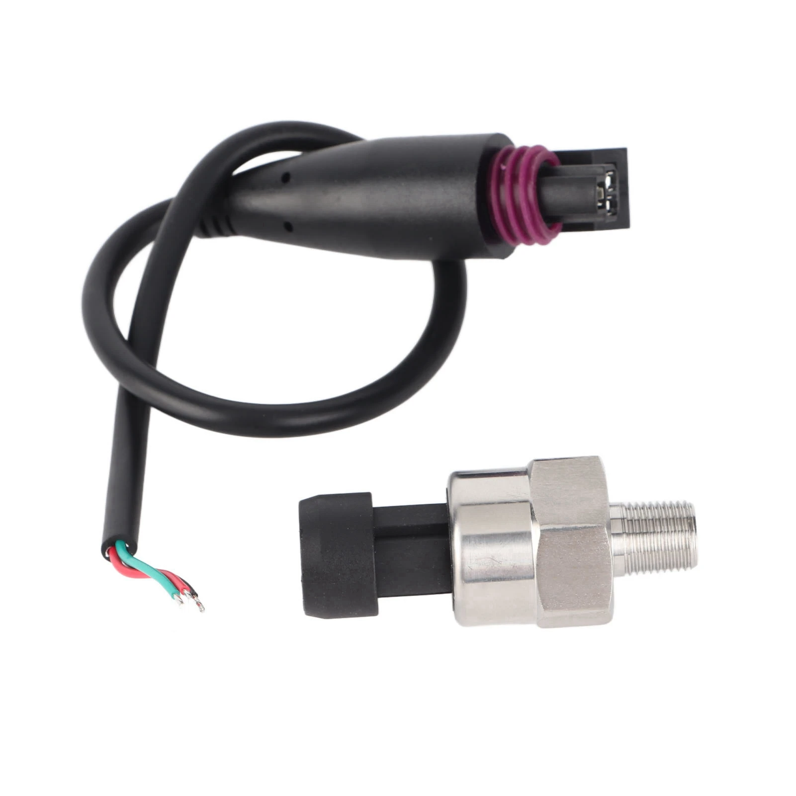 Датчик давления с резьбой 1/8NPT, датчик давления из нержавеющей стали, датчик давления для масла, топлива, воздуха, воды, датчик давления