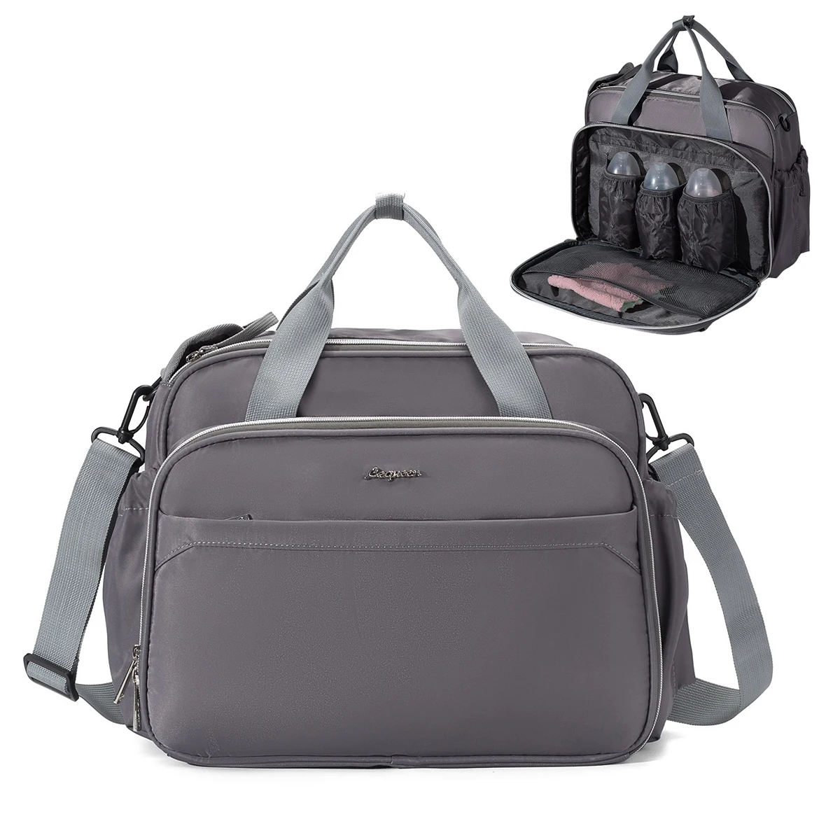 

New LEQUEEN Mommy Bag Baby Organizer Maternity Pack Diaper Handbag Women Shoulder Crossbody Bag Hospital Travel Mother Kids