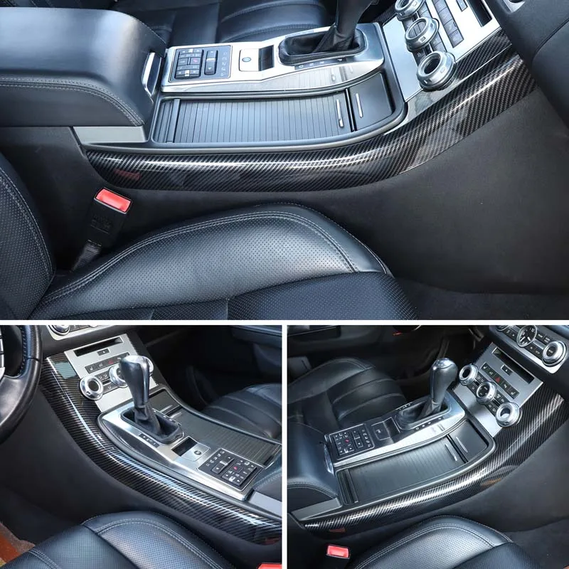 

For Land Rover Range Rover Sport 2010-2013 Car Center Console Gear Shift Side Frame Cover Decorative Sticker Accessories