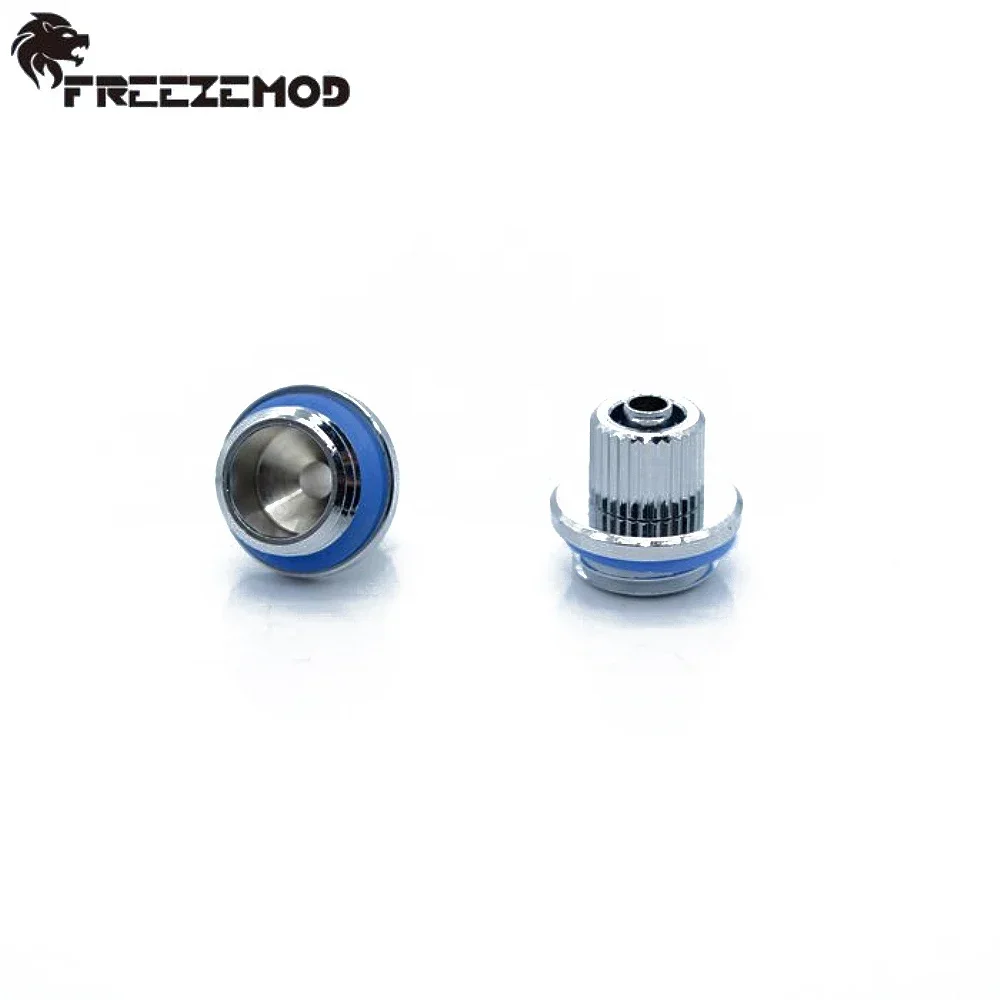 FREEZEMOD Small Caliber Leak Proof Hose Torque Fittings for 4mm * 6mm Jose Liquid Cooling Heat Dissipation Modification RGKN-B46