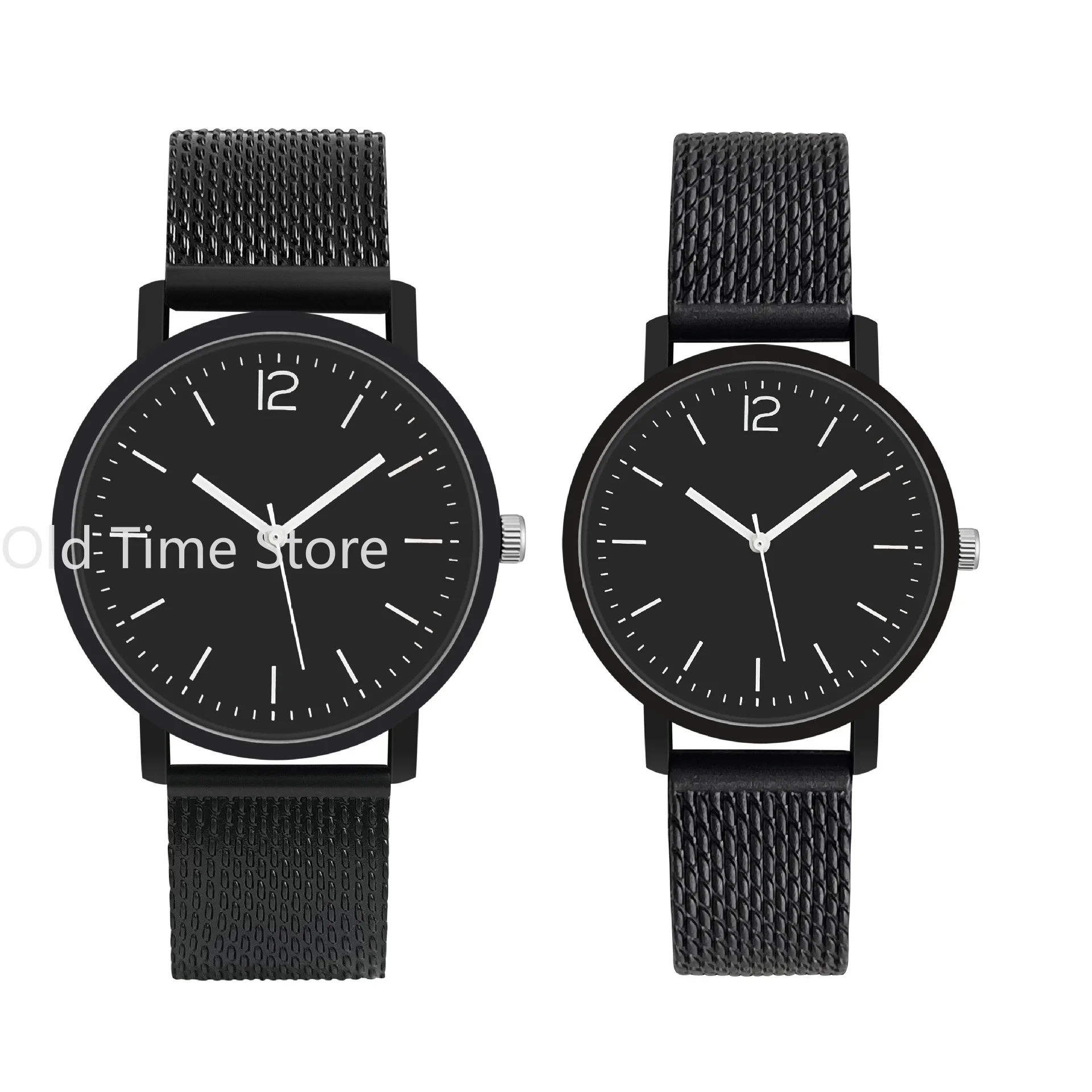 Relojes de cuarzo impermeables para parejas, relojes de pulsera resistentes a las salpicaduras para amantes, relojes de moda para hombres y mujeres