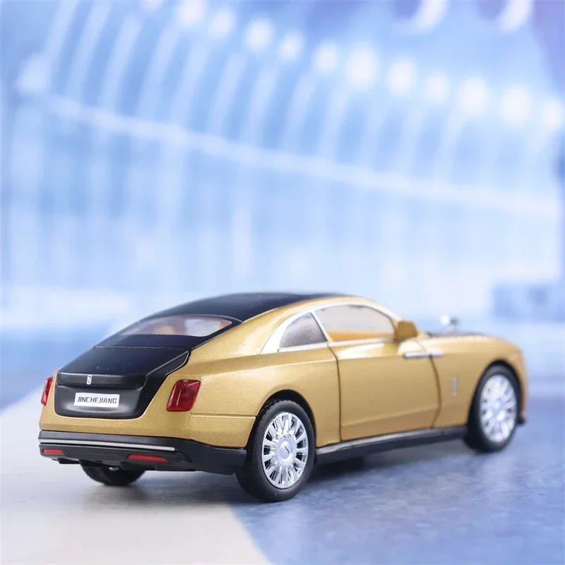 1:32 Rolls-Royce SPECTRE High Simulation Diecast Metal Alloy Model car Sound Light Pull Back Collection Kids Toy Gifts X69