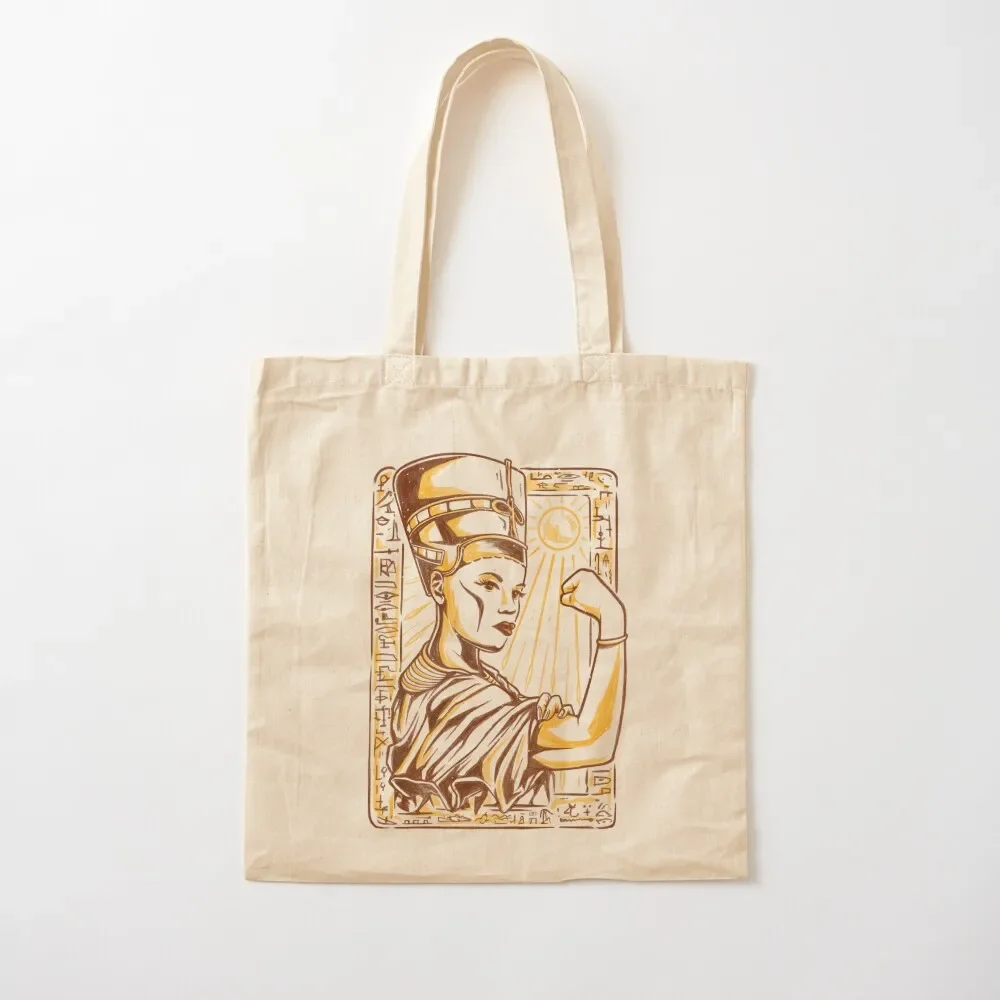 

Queen Nefertiti - Strong Woman - Ancient Egypt Tote Bag female bag Canvas bag for women