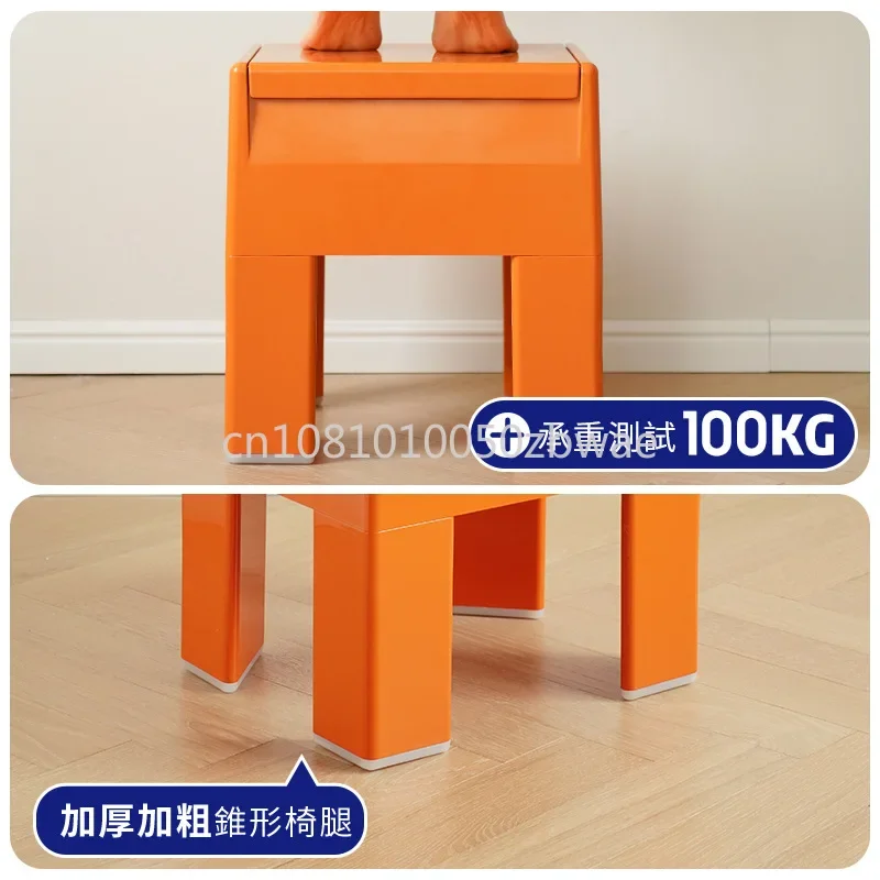 2026 Nordic Ins Home Small Stool Modern Simple Low Stool Home Storage Shoe Changing Stool Designer Sedentary Small Chair