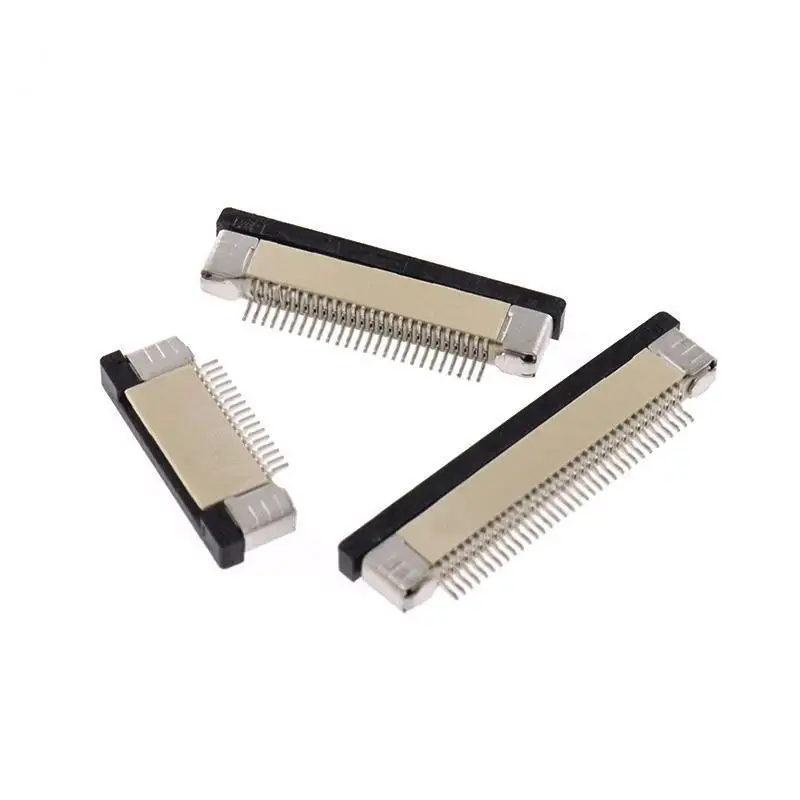 10PCS 0.5mm Pitch Pull-Type Bottom-Connecting Pull-down Connect FPC Cable Flat Cable Socket Horizontal Connector 2P 3P 4P 8-60P